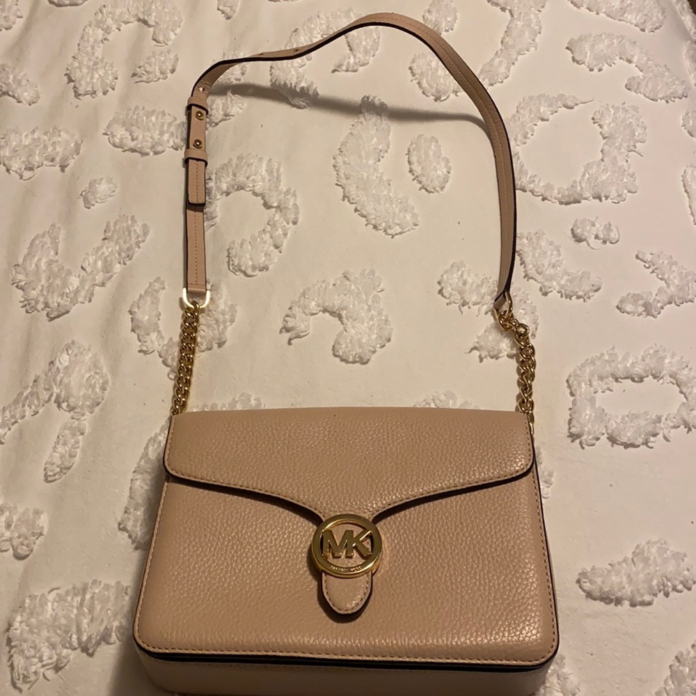 Michael Kors dusty pink crossbody bag